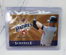 2003 San Diego Padres Baseball Pocket Schedule Mark Kotsay Toyota - £1.54 GBP
