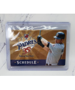 2003 San Diego Padres Baseball Pocket Schedule Mark Kotsay Toyota - £1.54 GBP