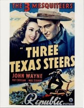 The 3 Mesquiteers John Wayne Three Texas Steers Ray Corrigan 8x10 photo artwork - £9.50 GBP