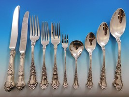 Baronial Old by Gorham Sterling Silver Flatware Set Service 120 pc Lion Dinner - £6,738.75 GBP