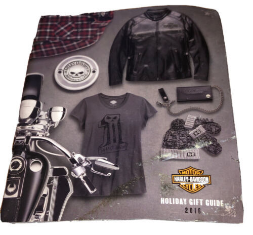Harley Davidson Holiday Gift Guide Catalog 2016 - $5.78