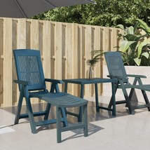  Sun Lounger Green Plastic Standard Foldable Sun Lounger - €144,57 EUR