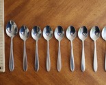 Lot of 9x Oneida LUANN Stainless 8x Teaspoon 6.3&quot; + 1x Table Spoon 7&quot; China - $25.65