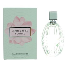 Jimmy Choo Floral by Jimmy Choo, 3 oz Eau De Toilette Spray for Women - $108.54