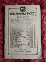 Readers Digest March 1927 T. E. Lawrence of Arabia Lowell Thomas Calvin Coolidge - £28.75 GBP
