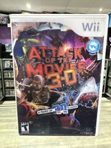 Attack of the Movies 3-D (Nintendo Wii, 2010) CIB Complete Tested! - £8.16 GBP