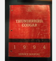 1994 Ford Thunderbird &amp; Mercury Cougar Servizio Negozio Riparazione Manuale OEM - £10.20 GBP