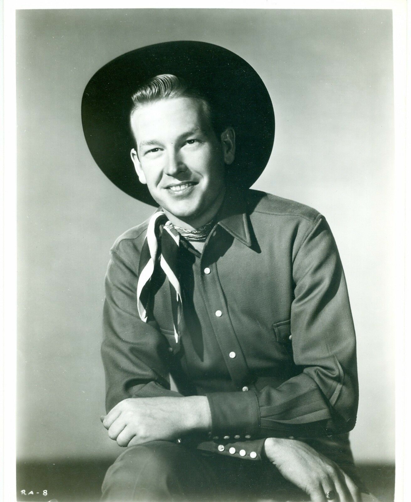 Photo ~ REX ALLEN ~ Black and White ~ 8 x 10 ~ Glossy ~ - $3.22