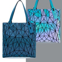 Luminous bao bag Reflective geometric bags for women 2022 Quilted Shoulder Bags  - £29.67 GBP