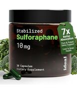 10mg Pure Stabilized Sulforaphane Supplement from Broccoli Sprout Extrac... - $46.42