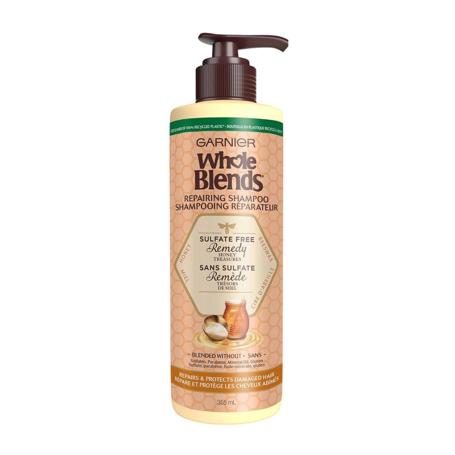 Garnier Whole Blends Remedy Honey Treasures Shampoo 12 oz - $9.99