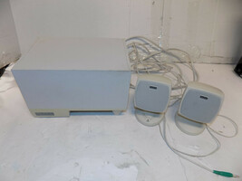 Altec Lansing ACS33 Computer Speaker System w/Subwoofer TESTED WORKS GOOD - $34.28