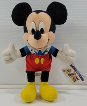 MM) Vintage Mattel Plush Walt Disney Mickey Mouse Toy Stuffed Animal 13&quot; - $13.69 CAD