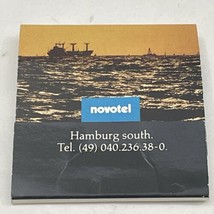Vintage Matchbook Cover  Novotel Hamburg South Marlboro Lights gmg  Wood Matches - £15.55 GBP