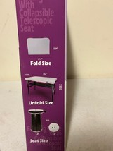 Hardrock New Folding Table With Collapsible Telescopic Seat image 5
