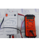 super start sf-200 ac to ac converter / step down transformer automatic - $82.68