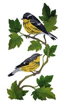 Nature Weaved in Threads, Amazing Birds Kingdom [Magnolia Warbler Panel] [Custom - £25.72 GBP