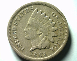 1862 Indian Cent Very Fine Vf Nice Original Coin From Bobs Coins Fast Shipment - £25.06 GBP