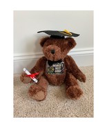 New Graduation Teddy Bear With Cap &amp; Scroll World&#39;s Best Grad w Gift Car... - £7.01 GBP