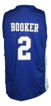 Devin Booker #2 Moss Point High School Basketball Jersey Sewn Blue Any Size image 2