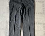TALBOTS Gray Flat Front Hidden Classic Side Zip Signature Pants Size 12 ... - $26.89