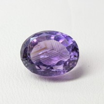 9.85Ct Naturel Améthyste (Katella) Ovale à Facettes Violet Pierre Précieuse - £12.15 GBP