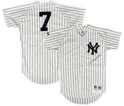 MICKEY MANTLE Autographed New York Yankees Diamond Collection Jersey PSA... - $14,995.00