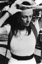 Jacqueline Bisset in The Deep in classic wet white t-shirt on diving boat 18x24  - $23.99