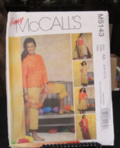 McCalls M5143 Unlined Jacket , Top, Skirt &amp; Pants Pattern - Size 6/8/10/12 - $9.89