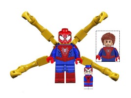 PAPBRIKS Iron Spider-man 2 Game Marvel Custom Minifigure! - £5.71 GBP