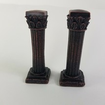 Chess Design Toscano Gods Of Greek Mythology Bronze Color 2 Rooks Pieces Only - £19.77 GBP