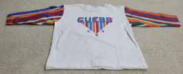 Rare 90s VTG Baby GUESS JEANS JAM USA Striped Long Sleeve T Shirt Size M - $27.82