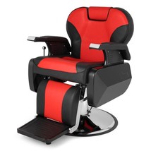 All Purpose Hydraulic Recline Barber Chair Salon Beauty Equipment Black ... - £356.96 GBP
