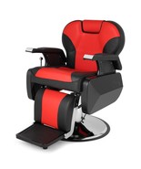 All Purpose Hydraulic Recline Barber Chair Salon Beauty Equipment Black ... - £357.90 GBP