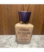 RARE L&#39;Oreal Paris Feel Naturale Foundation SPF 15 GOLDEN BEIGE 1.12 oz - $43.99
