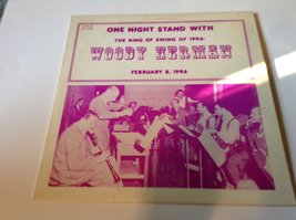 ONE Night Stand February 8 1946 Vinyl Lp Record Album WOODY HERMAN - £7.77 GBP