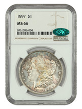1897 $1 NGC/CAC MS66 - $1,273.13