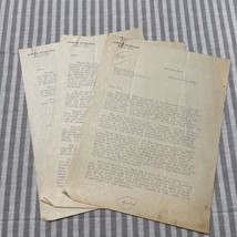 Antique Letter Jefferson County Texas Speeding &amp; Policing 1929 county At... - $962.19 MXN