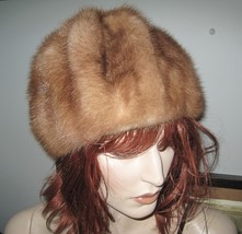 Vintage Ladies Women&#39;s The Bay Hudson&#39;s Bay Company Fur Hat Cap Sz 57 - £39.18 GBP