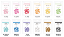 MINI Paperclips. 25 Pack.  Choose Color. Doodlebug Designs image 3