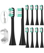 Toothbrush Heads Compatible w AquaSonic Black Series 10Pcs NEW - $31.33 CAD