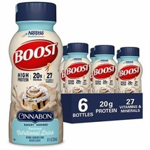 BOOST® High Protein *06/2025* Cinnabon® Bakery Inspired Flavored Nutriti... - $12.00