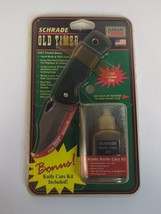 Vintage Schrade Old Timer 430T Knife With Knife Care Kit New &amp; Sealed NOS - £37.25 GBP