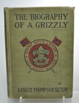 The Biography of a Grizzly By Ernest Thompson Seton 1923 - $39.99