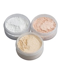 Makeup Loose Powder Transparent Finishing Waterproof Cosmetic For Face With Puff - £16.03 GBP