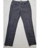 Seven7 Jeans Women&#39;s 8 Black Denim 5 Pockets High Waisted Comfort Skinny... - $20.29