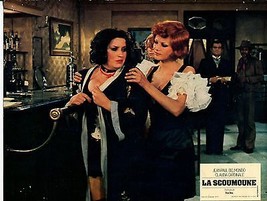 2 1972 La Scoumoune Claudia Cardinale Ferreol Color Publicity Photos French - £7.18 GBP