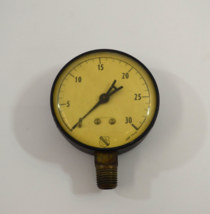 Vintage Ashcroft Ammeter Ampere Gauge 7440 USA 2.5&quot; Steampunk Decor - £22.82 GBP