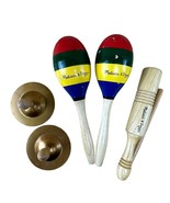 Melissa &amp; Doug Musical Instrument Lot Maracas Cymbals Tone Block Replace... - €15,36 EUR