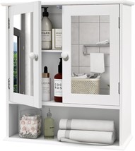 Kitchen Laundry Room Wall Mounted Wooden Storage Cabinet Over Toilet Taohfe - £64.21 GBP